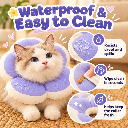 Soft Flower Recovery Collar – Cone Alternative