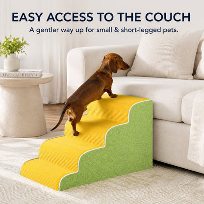 Foam Pet Stairs – Gentle Steps for Bed & Sofa