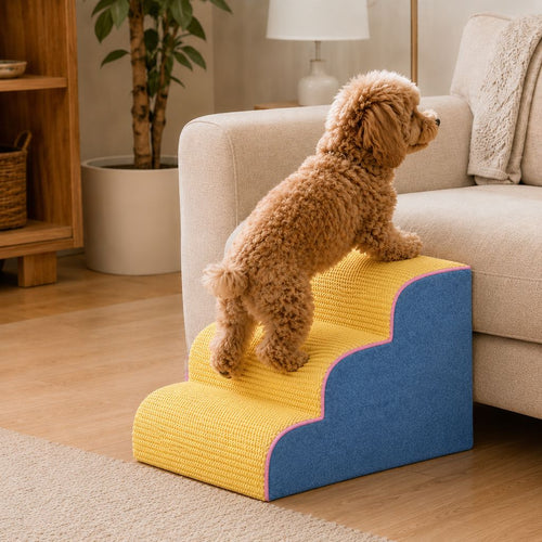 Foam Pet Stairs – Gentle Steps for Bed & Sofa