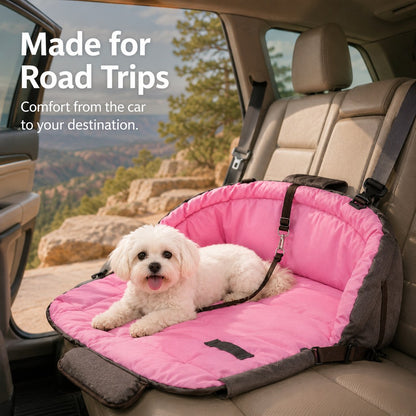 2-in-1 Foldable Dog Travel Bed – Cozy Rest Anywhere