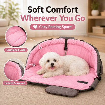 2-in-1 Foldable Dog Travel Bed – Cozy Rest Anywhere
