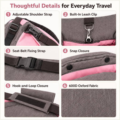 2-in-1 Foldable Dog Travel Bed – Cozy Rest Anywhere