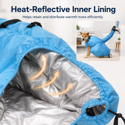 Hands-Free Dog Dryer Bag – Faster Drying, Less Mess