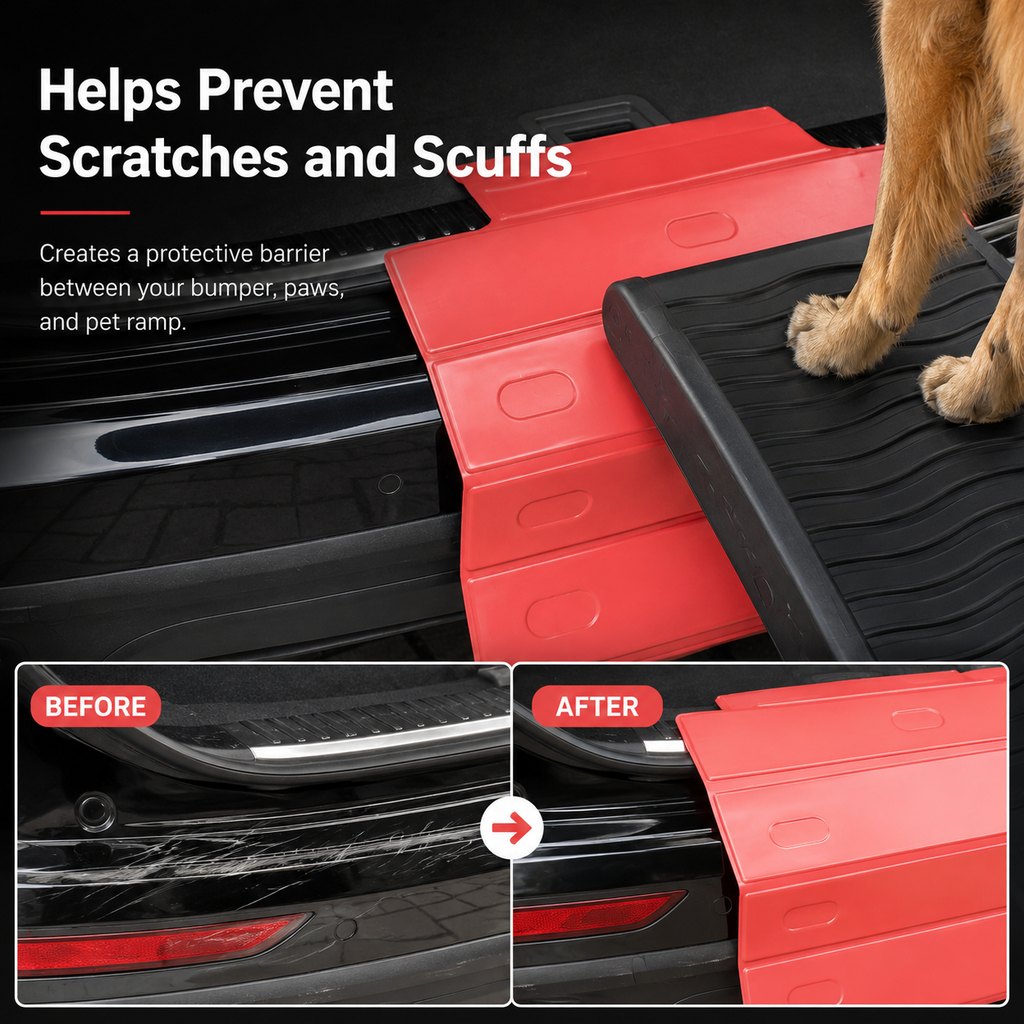 SUV Bumper Protector Mat – No More Dog Scratches