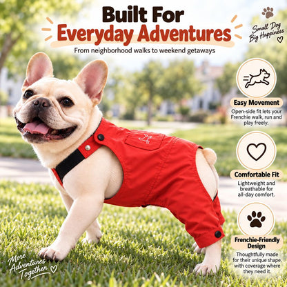 French Bulldog Overalls – Comfy Everyday Outfit