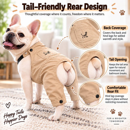 French Bulldog Overalls – Comfy Everyday Outfit
