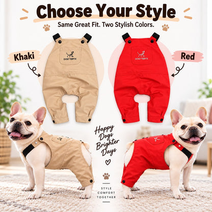 French Bulldog Overalls – Comfy Everyday Outfit