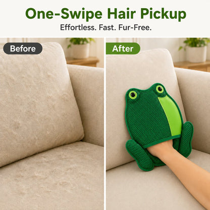 Froggy Pet Hair Removal Mitt – Gentle Deshedding
