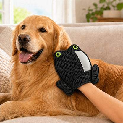 Froggy Pet Hair Removal Mitt – Gentle Deshedding
