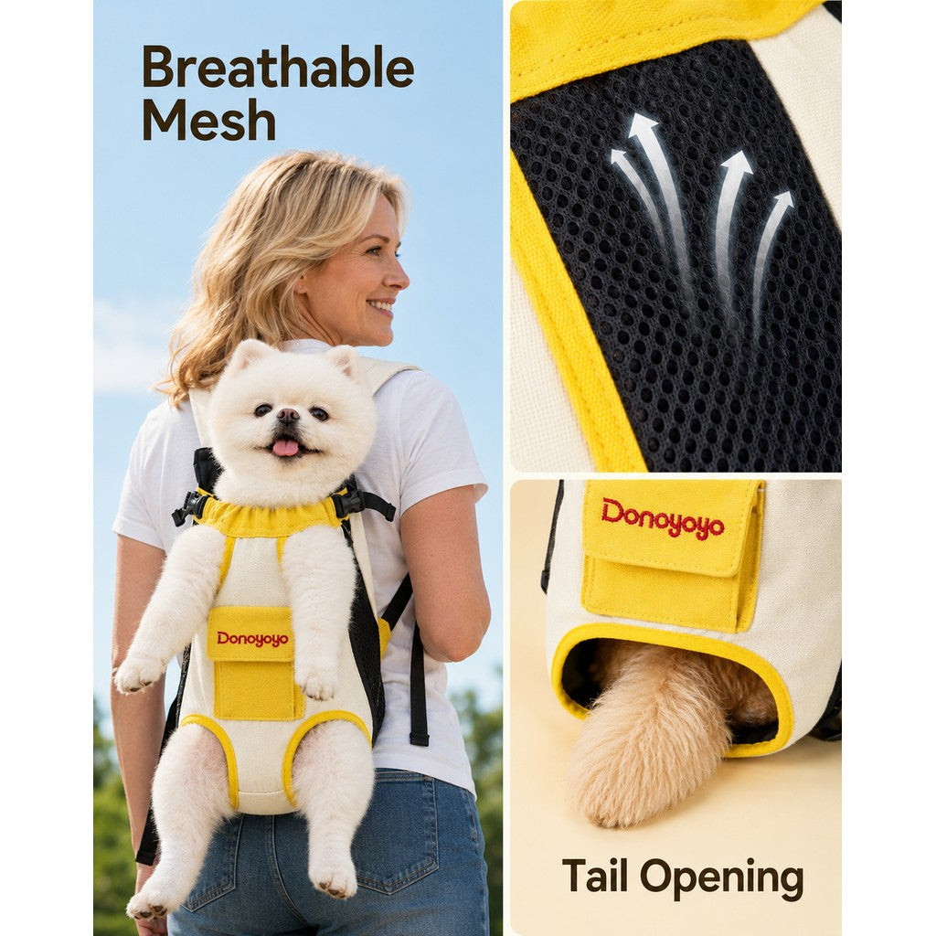 Front-Facing Pet Carrier Backpack – Hands-Free Travel