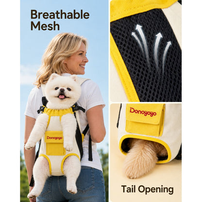 Front-Facing Pet Carrier Backpack – Hands-Free Travel