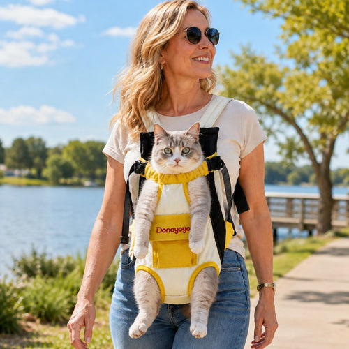 Front-Facing Pet Carrier Backpack – Hands-Free Travel