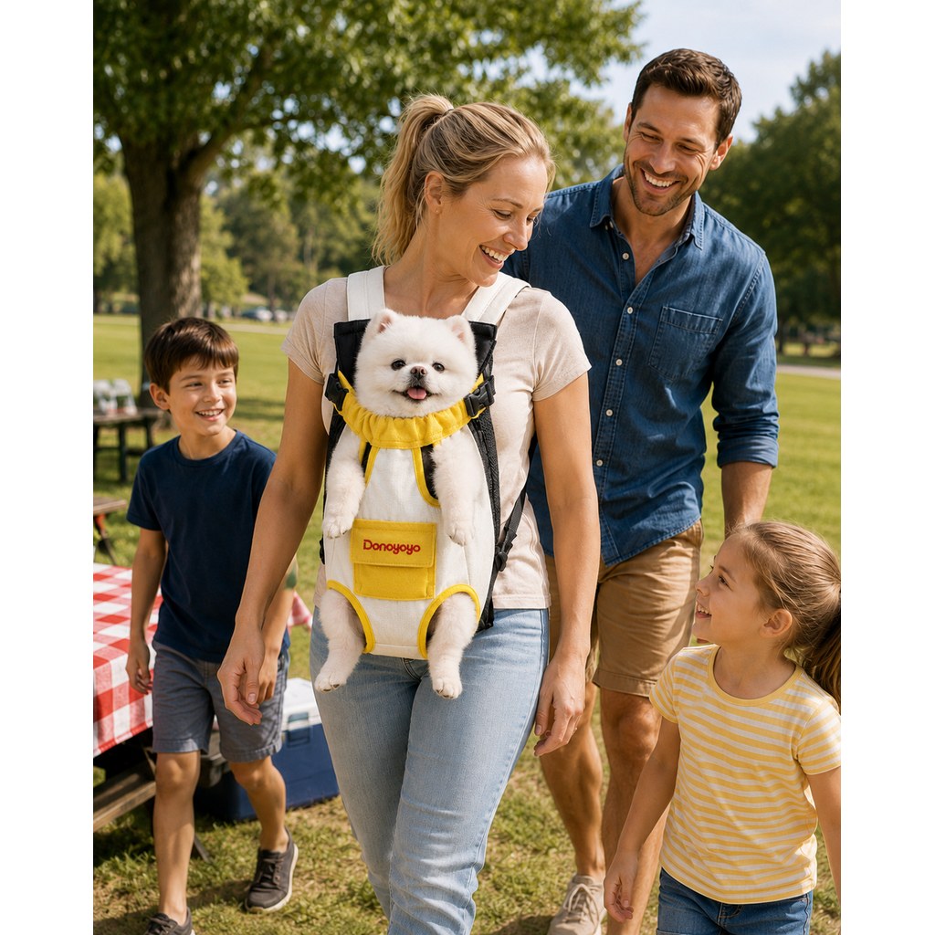Front-Facing Pet Carrier Backpack – Hands-Free Travel