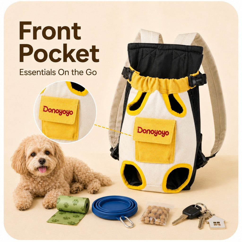 Front-Facing Pet Carrier Backpack – Hands-Free Travel