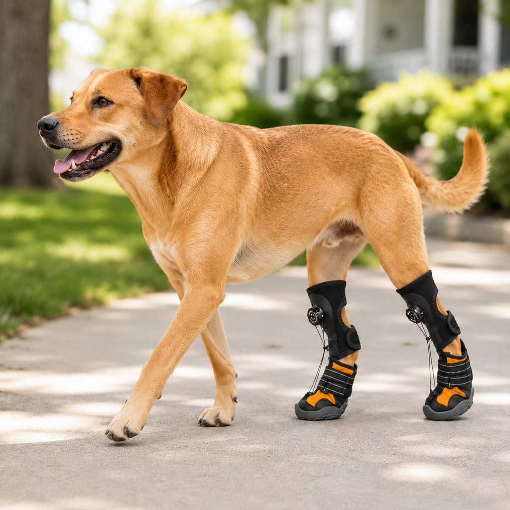 Paw-Lift Support Dog Boots – Stops Paw Dragging