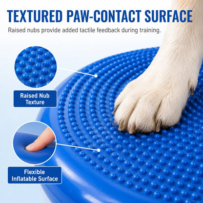Inflatable Dog Balance Disc – Home Balance Training