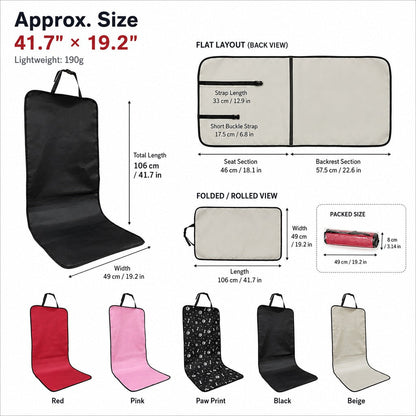 Front Seat Pet Car Cover – Waterproof, Fur-Proof Seats