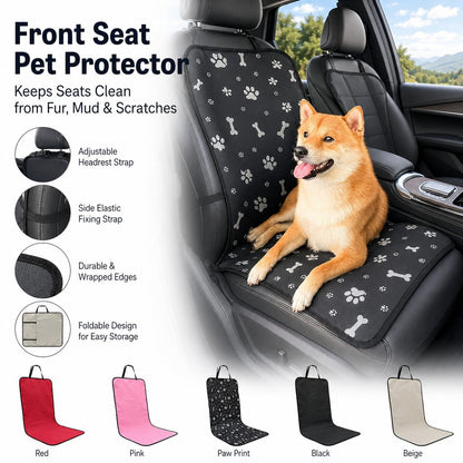 Front Seat Pet Car Cover – Waterproof, Fur-Proof Seats