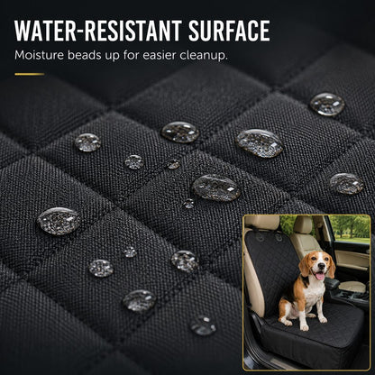 Front Seat Pet Car Cover – Seat Belt Tether Included