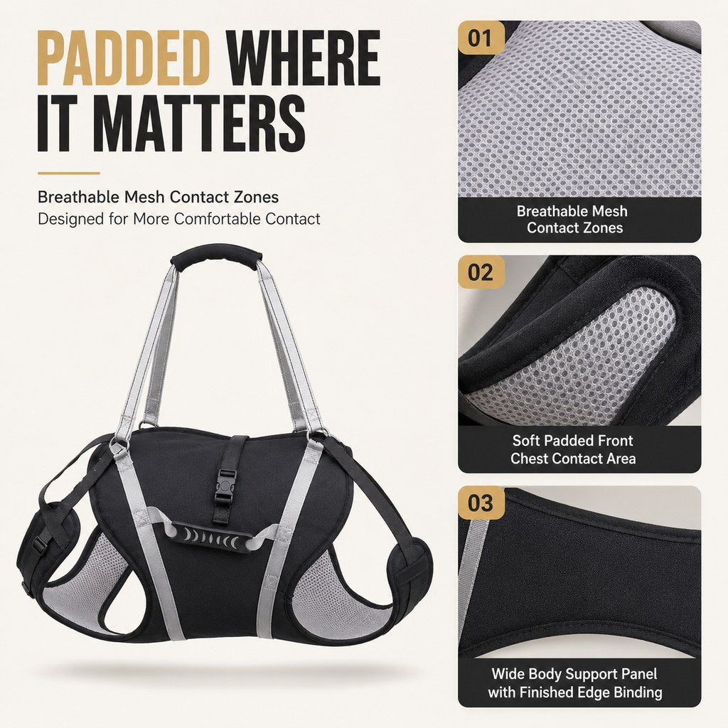 Full-Body Lift Harness for Large Dogs – Easier Standing