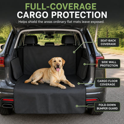 SUV Cargo Liner for Dogs – Mud, Hair & Bumper Guard