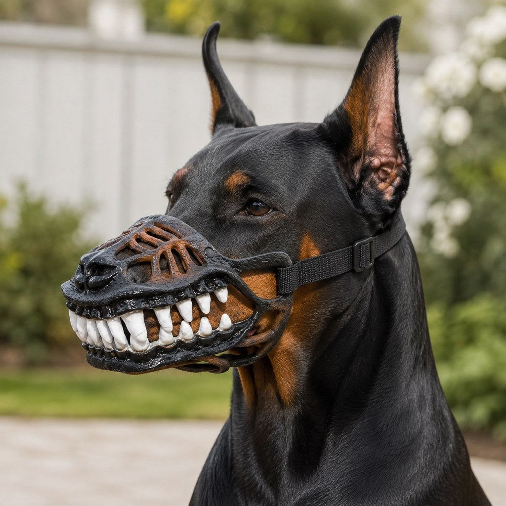 Dinosaur Dog Muzzle Costume – Funny Halloween Look