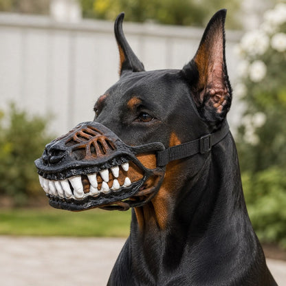 Dinosaur Dog Muzzle Costume – Funny Halloween Look