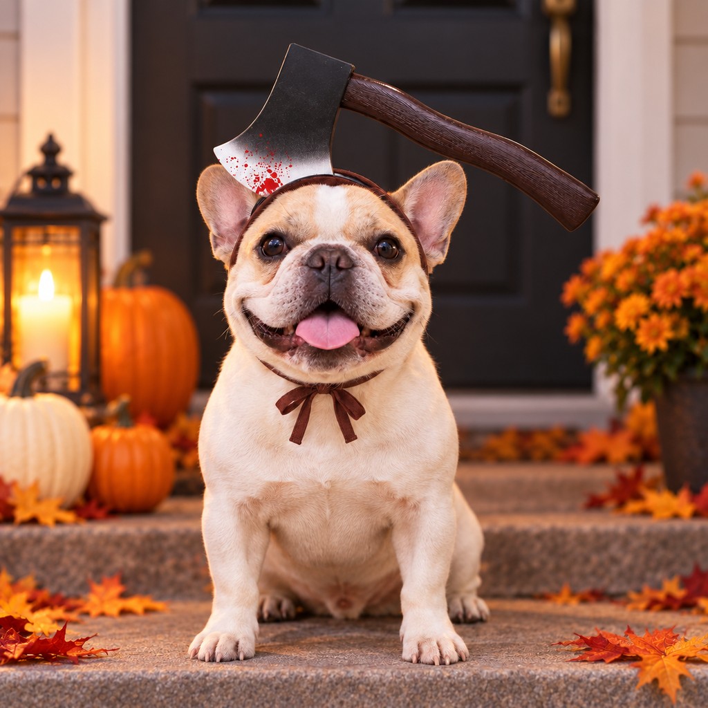 Halloween Pet Headwear – Quick Tie-On Costume Prop