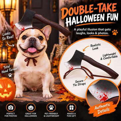 Halloween Pet Headwear – Quick Tie-On Costume Prop