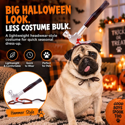 Halloween Pet Headwear – Quick Tie-On Costume Prop