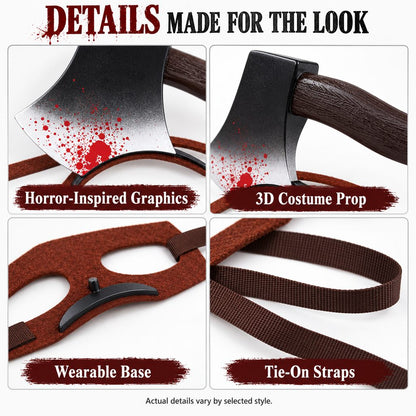 Halloween Pet Headwear – Quick Tie-On Costume Prop