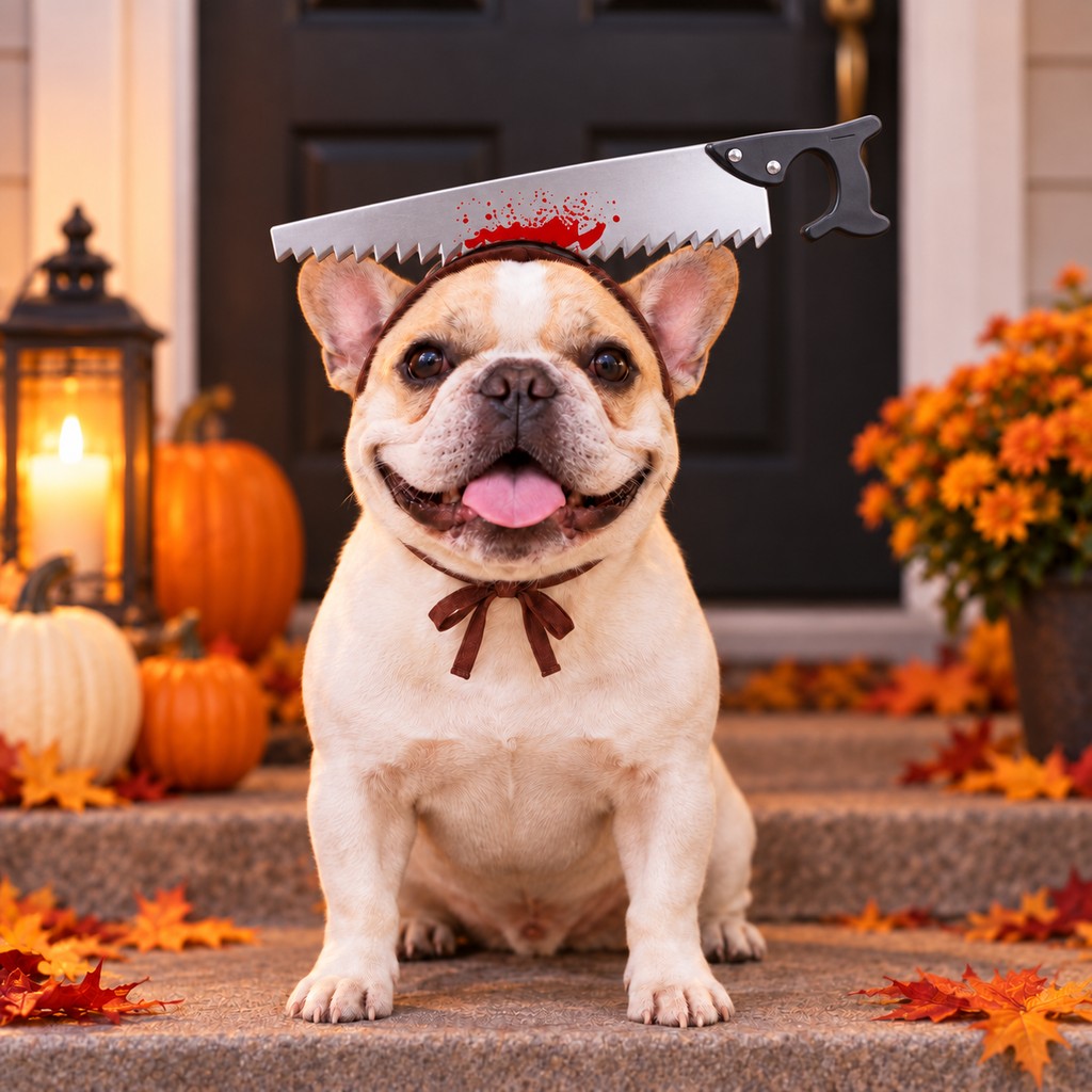 Halloween Pet Headwear – Quick Tie-On Costume Prop