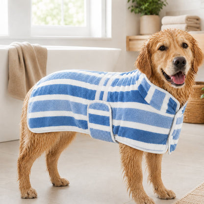 Wearable Dog Drying Towel – Hands-Free & Absorbent