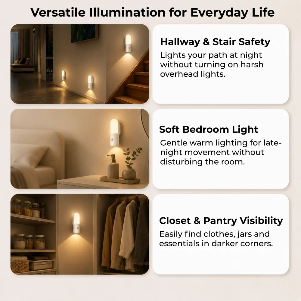 Vexlyra Motion Sensor Night Light