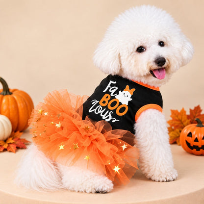 Halloween Dog Tutu Dress – Soft & Lightweight
