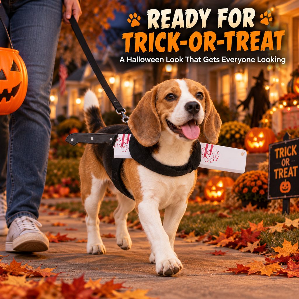Horror Prop Dog Costume Harness – 6 Funny Styles