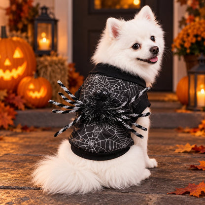Spider Web Dog Costume – 3D Spider
