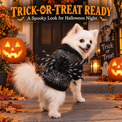 Spider Web Dog Costume – 3D Spider
