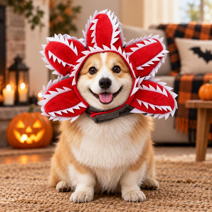 Venus Flytrap Pet Headpiece – Funny Monster Costume