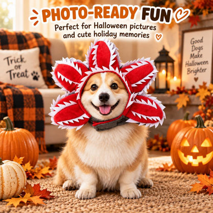 Venus Flytrap Pet Headpiece – Funny Monster Costume