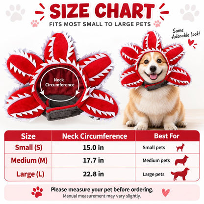 Venus Flytrap Pet Headpiece – Funny Monster Costume