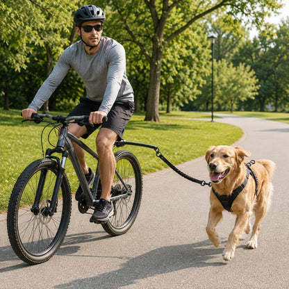 Hands-Free Dog Bike Leash – Safe Side-by-Side Runs