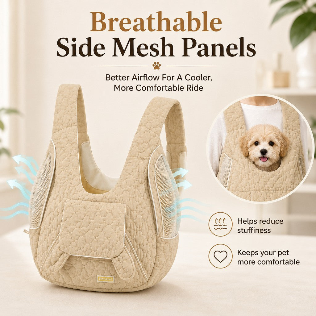 Front Pet Carrier Backpack – Hands-Free Comfort