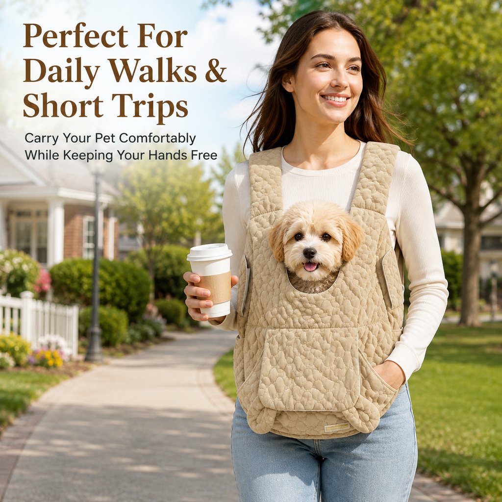 Front Pet Carrier Backpack – Hands-Free Comfort