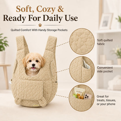 Front Pet Carrier Backpack – Hands-Free Comfort