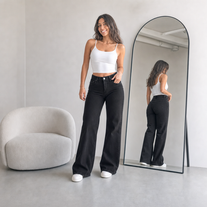 The Curve Lift Wide Leg Jeans