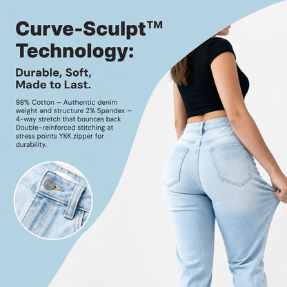 The Curve Lift Wide Leg Jeans