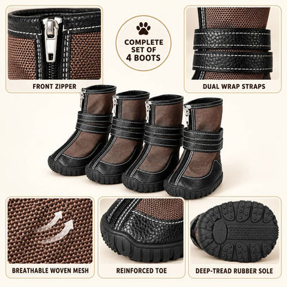 High-Top Dog Boots Set of 4 – Hot Pavement Protection