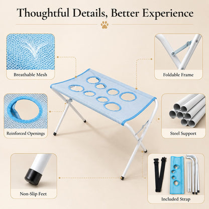 Foldable Pet Grooming Bag – Calm, Easy Nail Trims