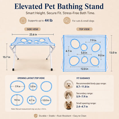 Foldable Pet Grooming Bag – Calm, Easy Nail Trims